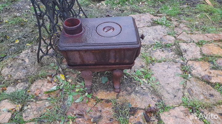 Печь буржуйка чугунная разборная