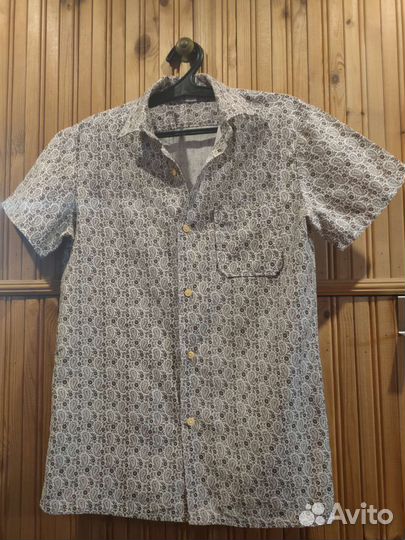 Блузка из сатина для девочки р.164