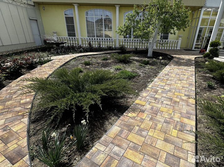 Тротуарная плитка в Кредит