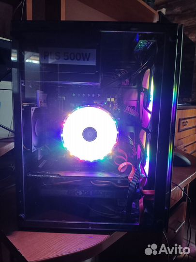 Игровой пк 12 ядер, Intel E5 2650 V4, 16Gb, RX570