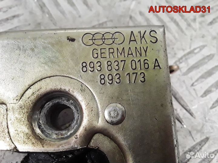 Замок двери передней правой Audi 80 B3 893837016A
