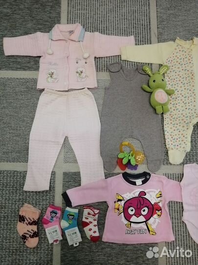 Вещи пакетом на девочку