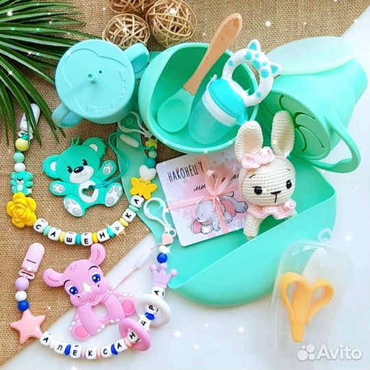 Грызунки/прорезыватели/силиконовая посуда