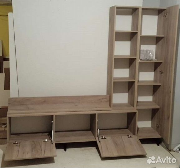 Стенка Аурелия крафт серый