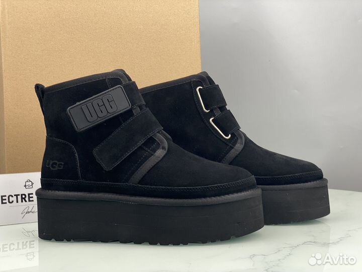 Ugg Neumel Platform Buckle Black