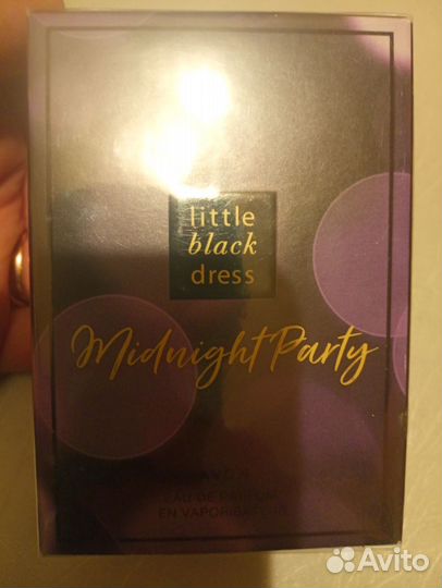 Little red dress/ Midnight party. Avon