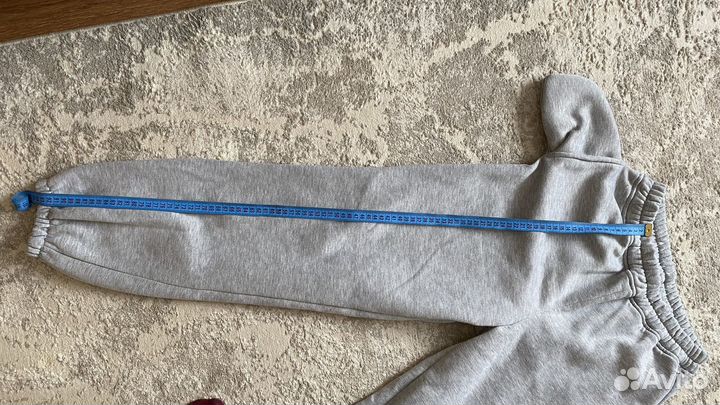 Спортивный костюм женский серый 48 размер