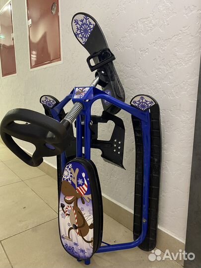 Детский снегокат