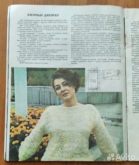 Журнал Вязание 1988