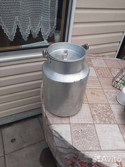 Алюминиевый бедон