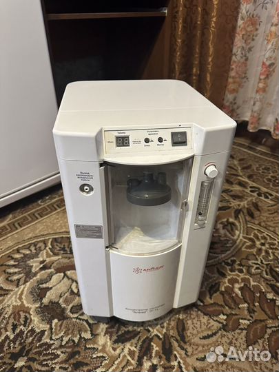 Кислородный аппарат для дыхания