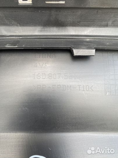 Юбка накладка заднего бампера фольксваген джетта 6