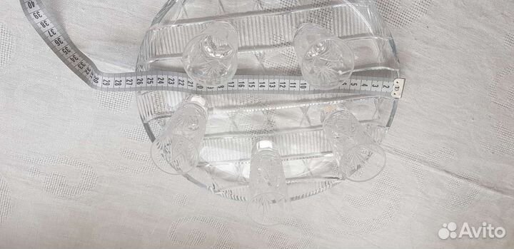 Хрустальные стопки рюмки СССР