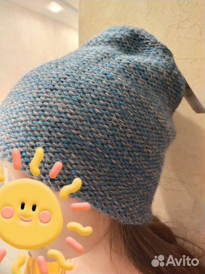 Комплект шапка и снуд женский