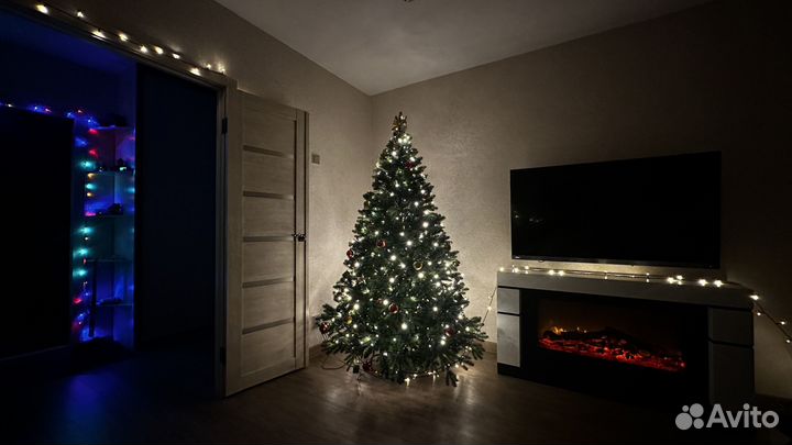 Ель искуственная 180 см литая Яркая Чудо Премиум