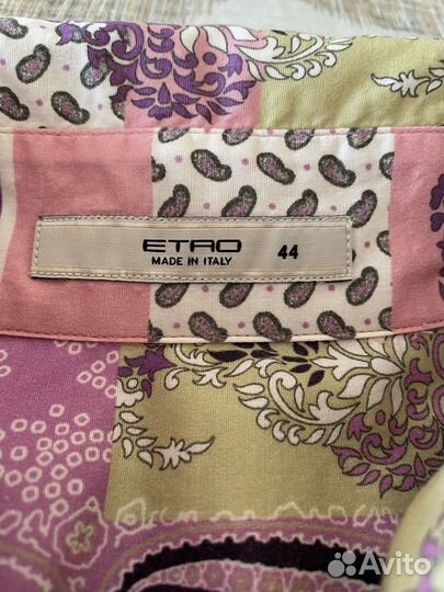 Рубашка etro 42-44 размер, оригинал