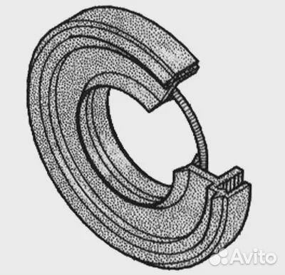Сальник 40.2x72/86 x14/18.3gpme