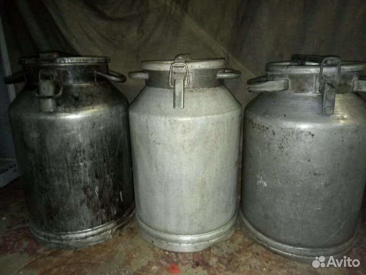 Фляга алюминиевая бу 40л