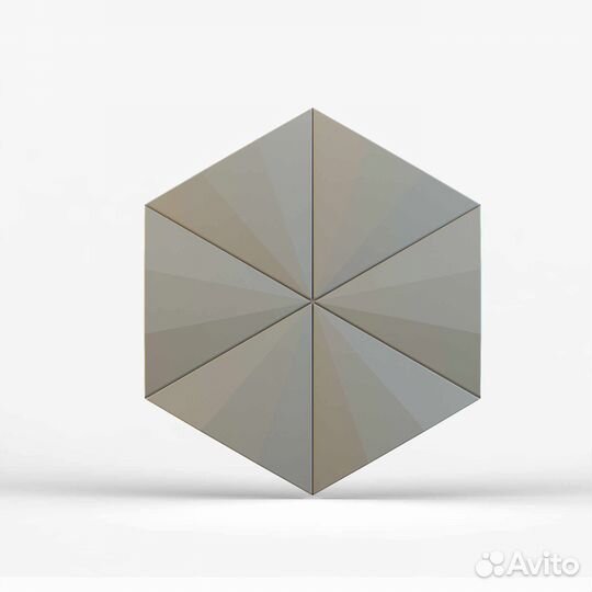 Гипсовая 3D панель 