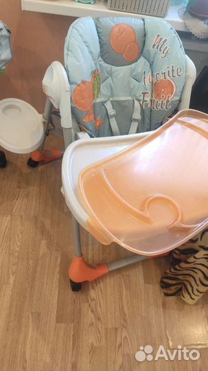 Стул для кормления chicco, полный комплект