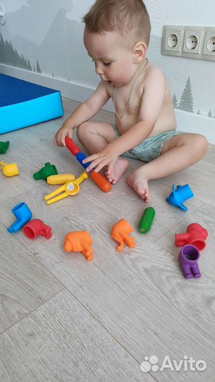 Магнитный конструктор smartmax сафари