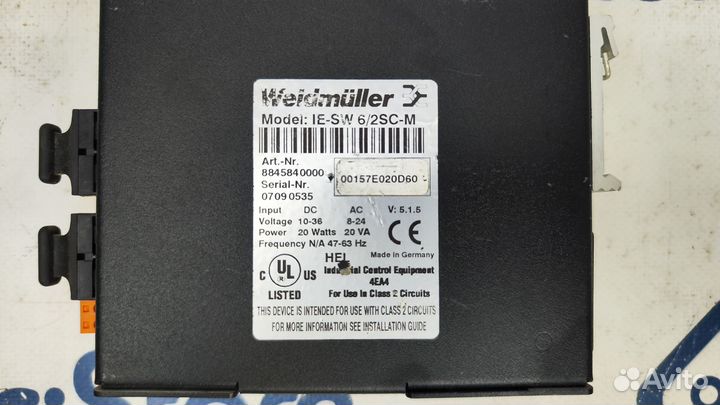 Weidmuller IE-SW 62SC-M