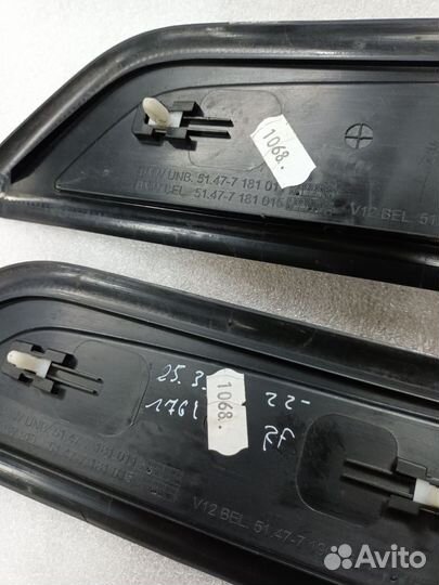 Накладки на пороги BMW 7 F02