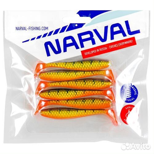 Силиконовая приманка Narval Choppy Tail 12cm #019