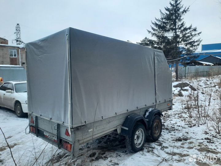 Тент на легковой прицеп