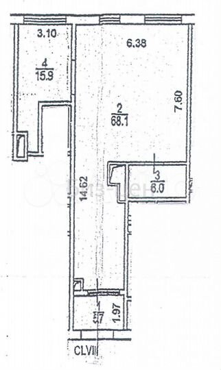 Офисное помещение 95.7 кв.м от собственника