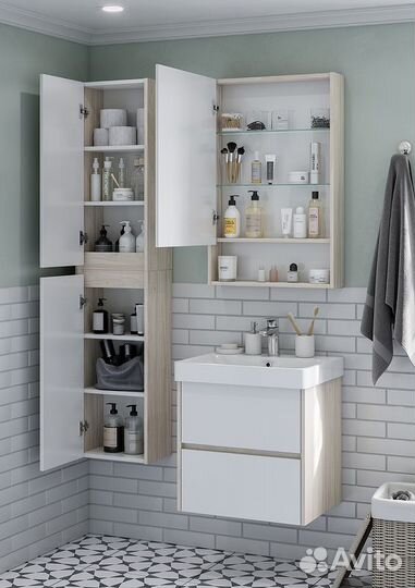 Зеркальный шкаф aquaton (Акватон) 1a252102sdb20 Б