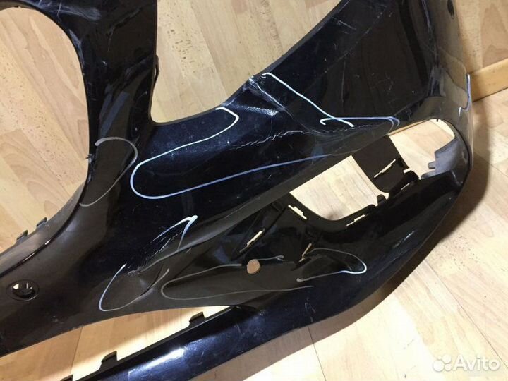 Бампер передний под парктроники Mercedes Benz C