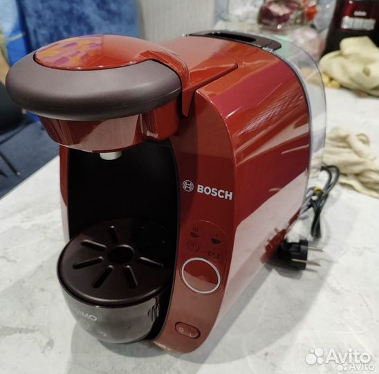Кофеварка капсульная bosch tassimo
