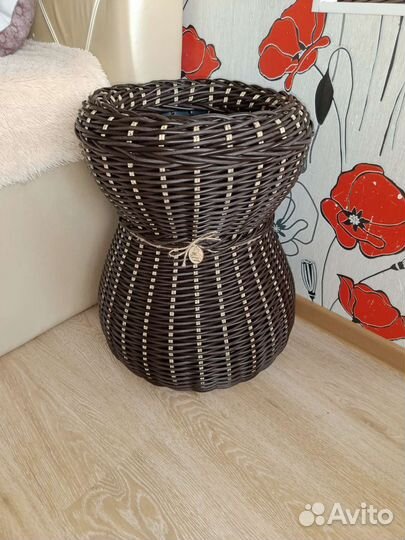 Вазоны для цветов из экоротанга