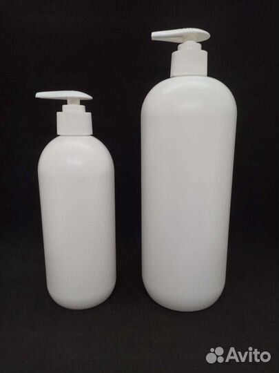 Пнд hdpe флаконы на 500 и 1000мл