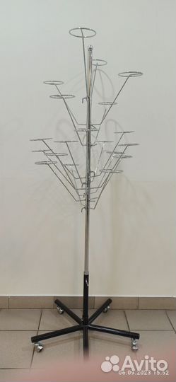 Стойка для шапок напольная