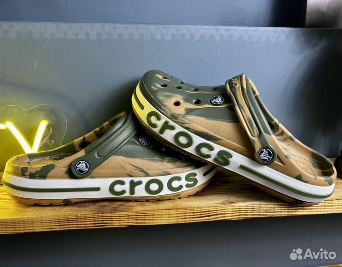 Crocs сабо градиент