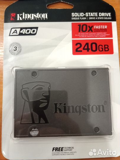 Внешний жесткий диск ssd 240 GB, Kingston