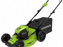 Газонокосилка аккумуляторная Greenworks GD40LM46HP