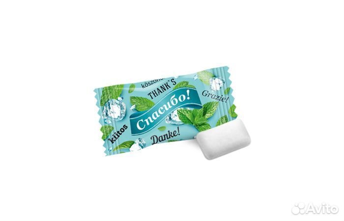 Жевательная резинка Дирол (Dirol) «Спасибо» клубни