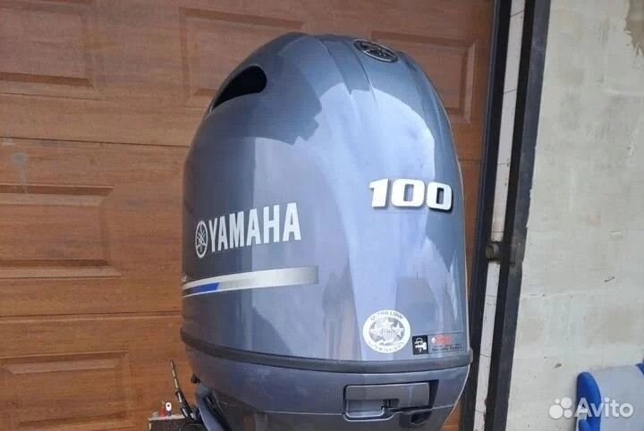 Лодочный мотор Yamaha (Ямаха) f 100 fetl б\у
