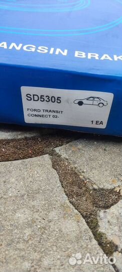 Тормозные диски Ford connect