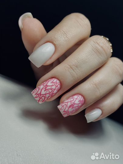 Маникюр с покрытием