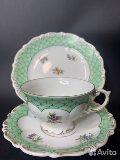 Чайная тройка германия Schoenau 50-e