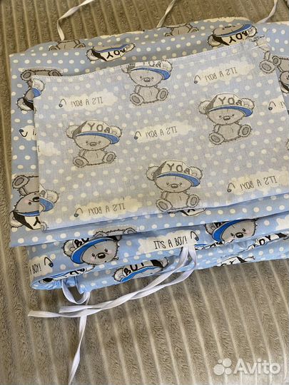 Бортики в детскую кроватку