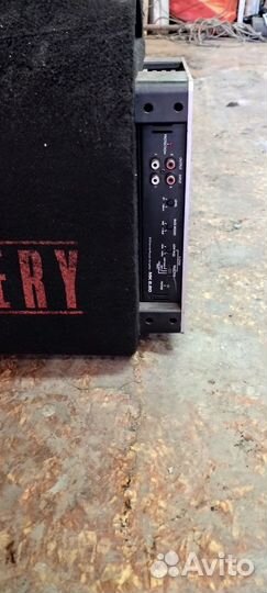 Активный сабвуфер, автомагнитола + камера