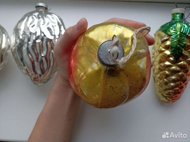 Елочные игрушки СССР огромные
