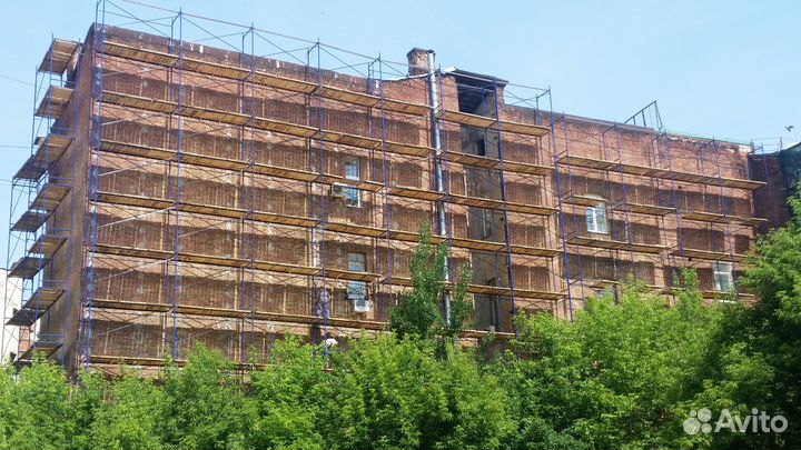 Строительные леса в Аренду рамные, хомутовые