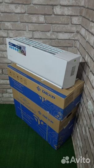 Кондиционер настенный dexp AC-CH9ONF. Новый
