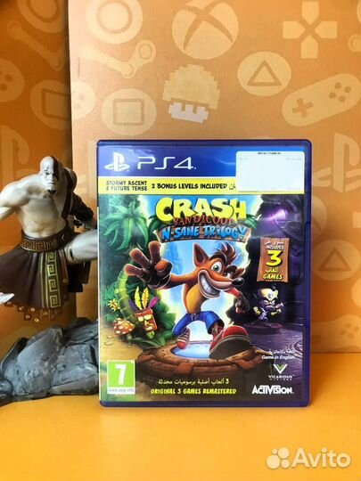 PS4 Crash Bandicoot N-Sane Trilogy б/у
